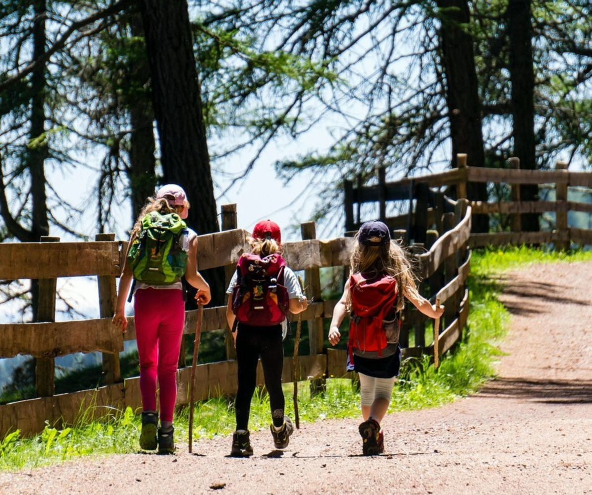 Dağ manzarası ve trekking rotası